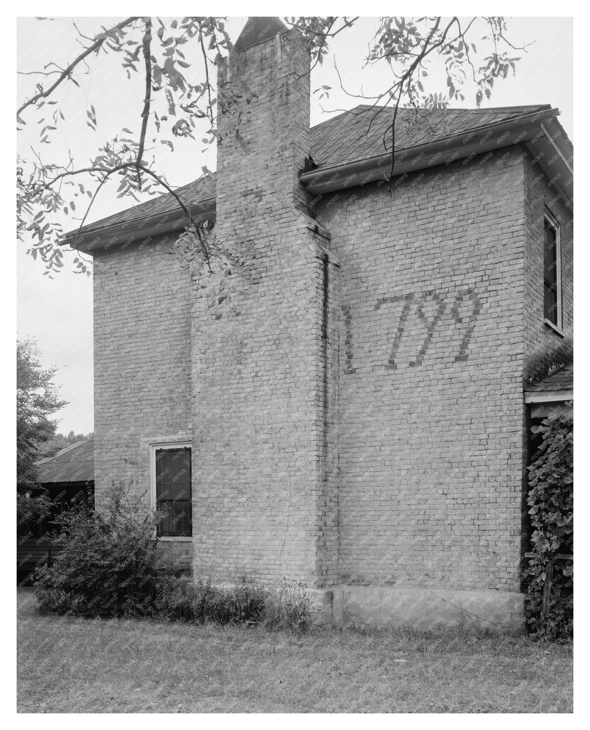 Historic Rhyne House in Gaston County, NC (1799)
