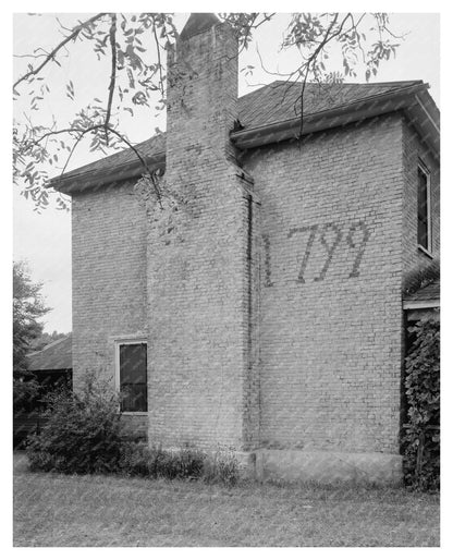 Historic Rhyne House in Gaston County, NC (1799)