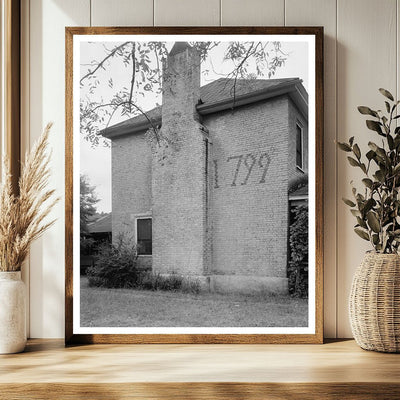 Historic Rhyne House in Gaston County, NC (1799)