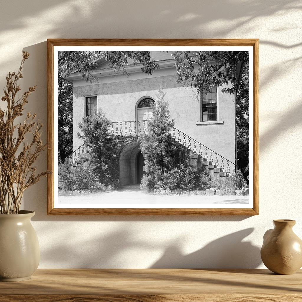 Gaston County NC Town Hall History, 1846 Photo