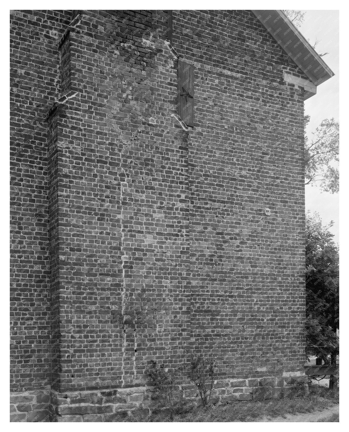 Oak Grove Building, Lucia, NC 1782 Historic Photograph