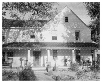 1953 Vintage Photo of Gaston County Architecture, NC