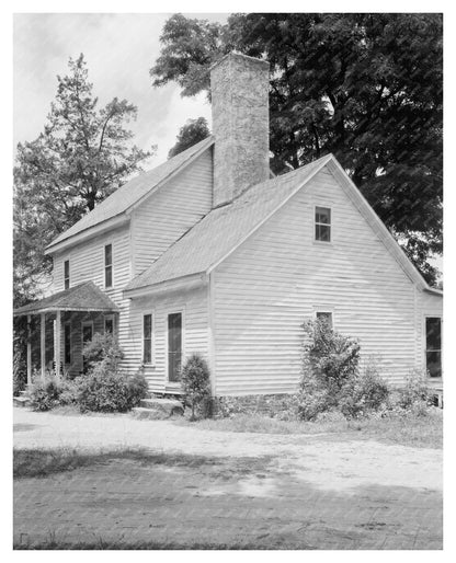 Historic House in Jamestown, Guilford County, NC 1941