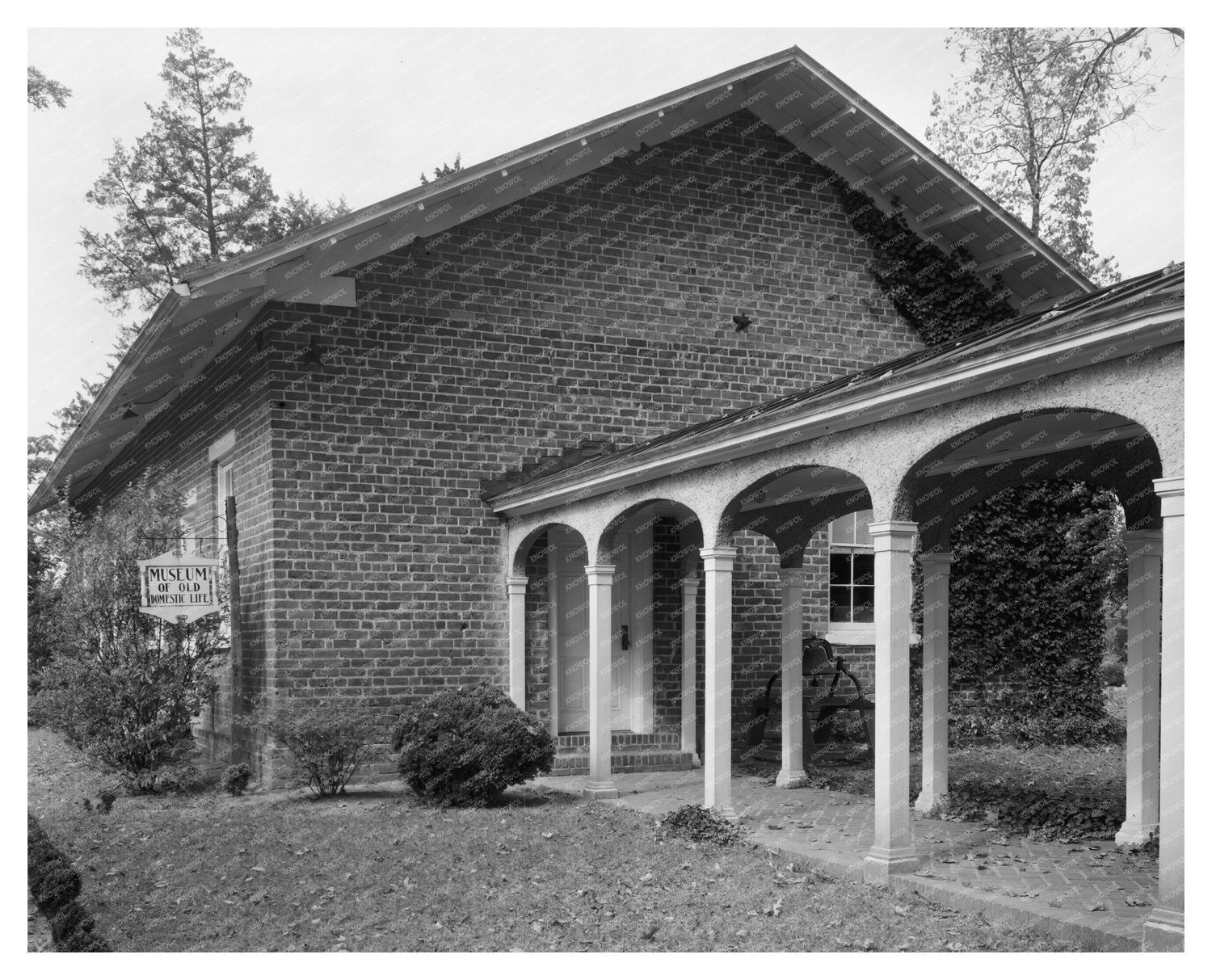 High Point, NC Architecture History Photograph, 1953
