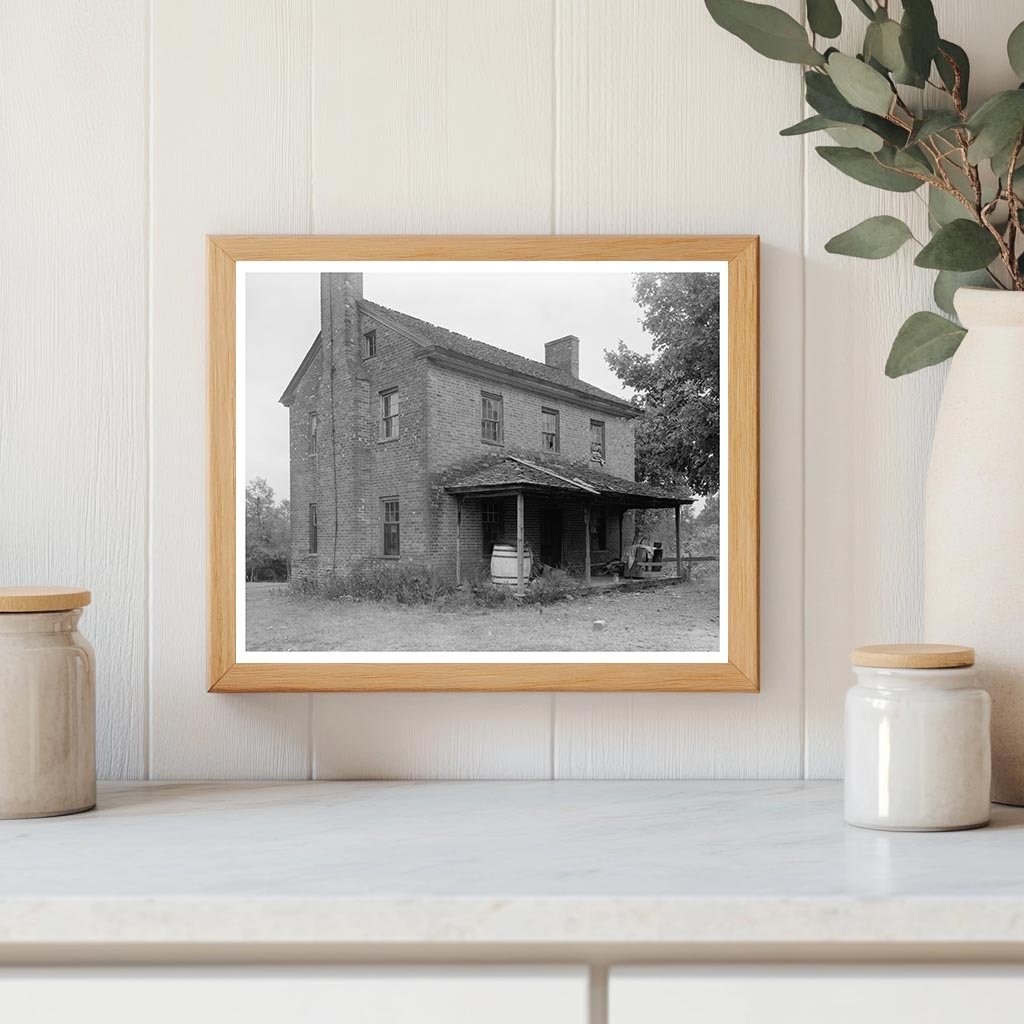 Guilford County NC Farmhouse Photo, Early 20th Century