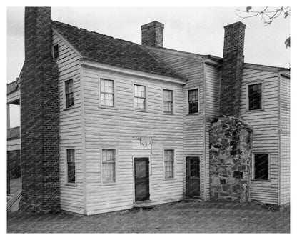 1953 Vintage Photo of Gibsonville NC Tavern Architecture
