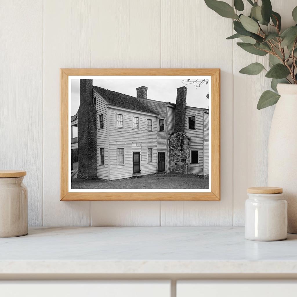 1953 Vintage Photo of Gibsonville NC Tavern Architecture