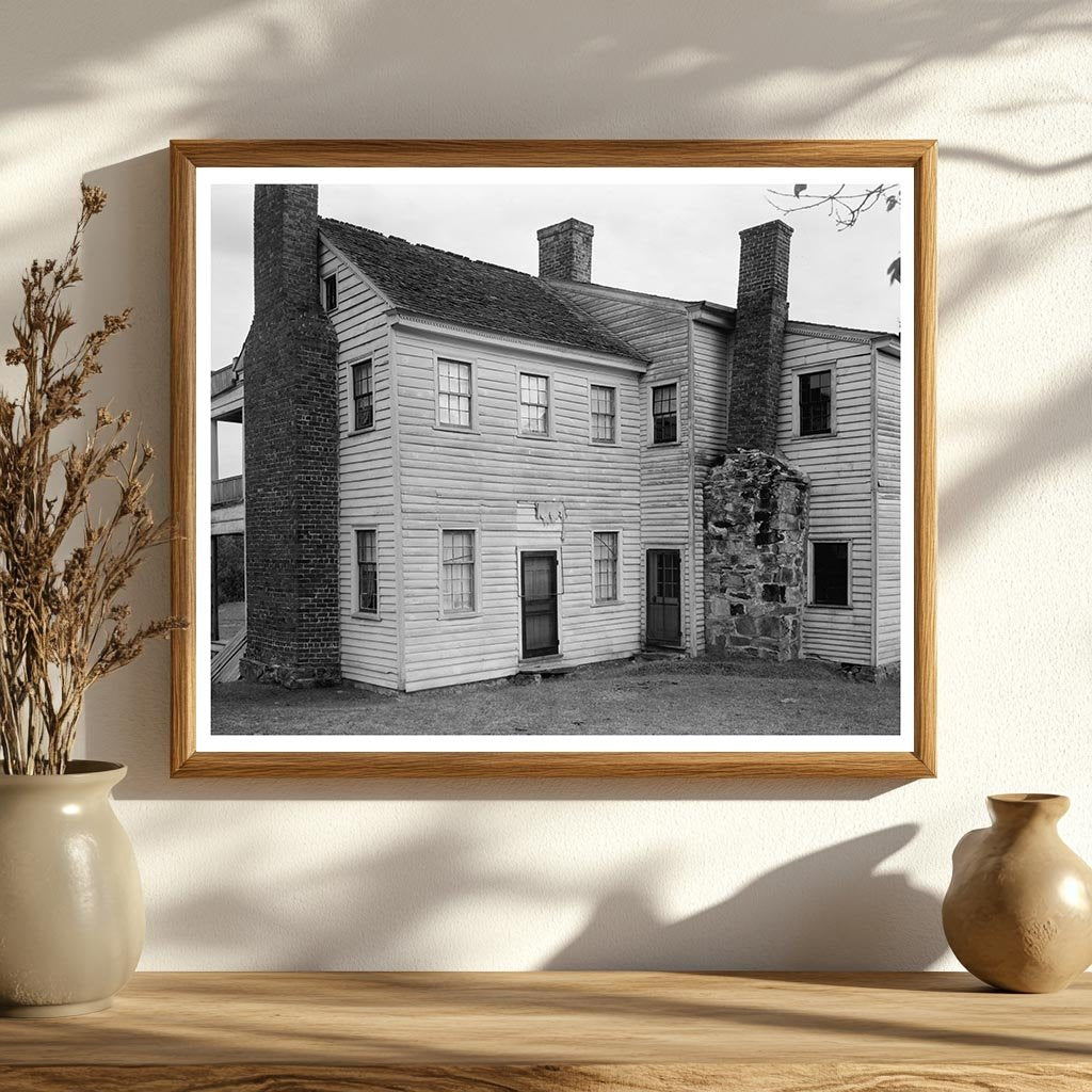 1953 Vintage Photo of Gibsonville NC Tavern Architecture