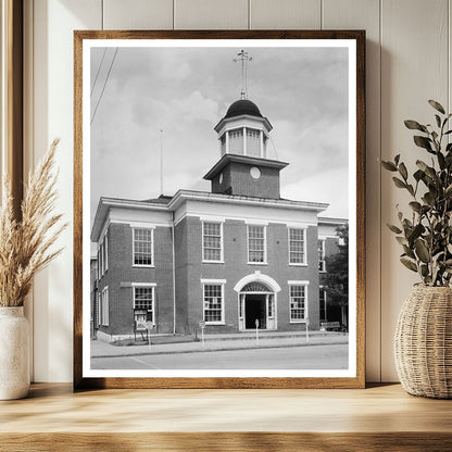 Oxford NC Courthouse Photo, Early 20th Century