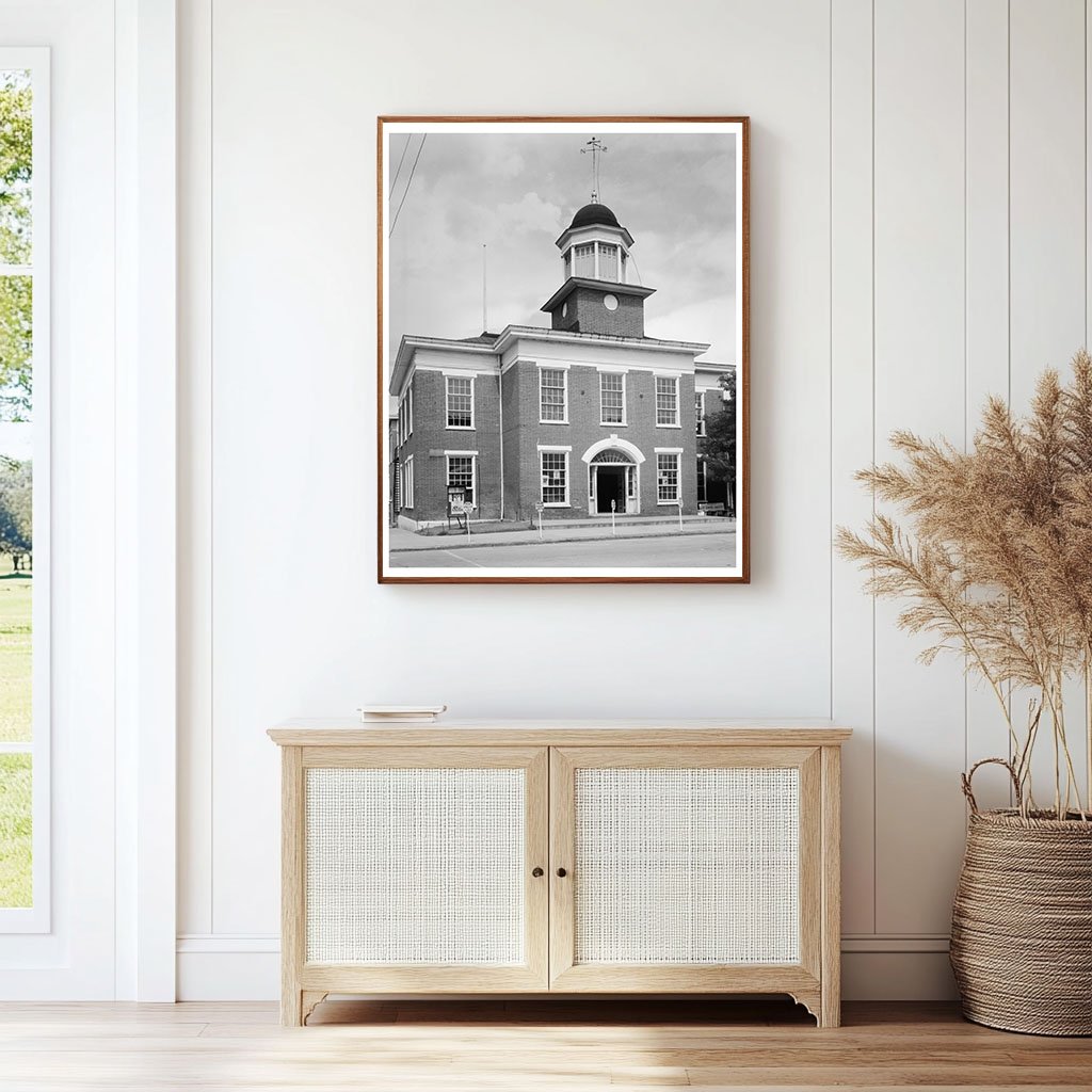 Oxford NC Courthouse Photo, Early 20th Century