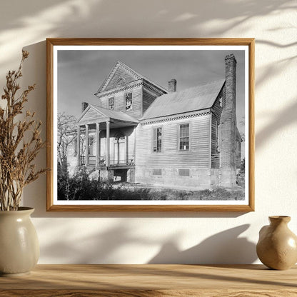 Historic Airlie House in Halifax, NC - 1941 Photo