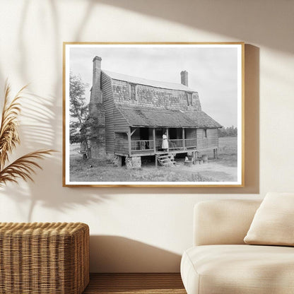 Halifax County NC Vintage House Photo 1953