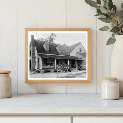 Crowells Cross Road, Halifax County, NC 1900s Architecture