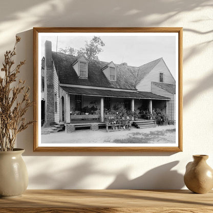 Crowells Cross Road, Halifax County, NC 1900s Architecture