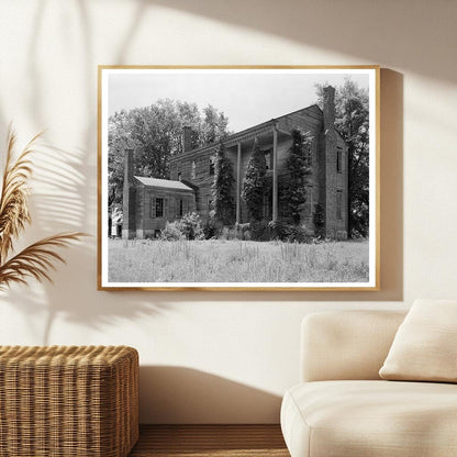 Airlie House, Halifax County, NC, 1825 Vintage Photo