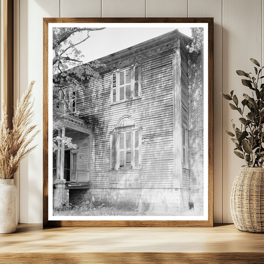 1825 Structure in Airlie, Halifax County, NC Vintage Photo