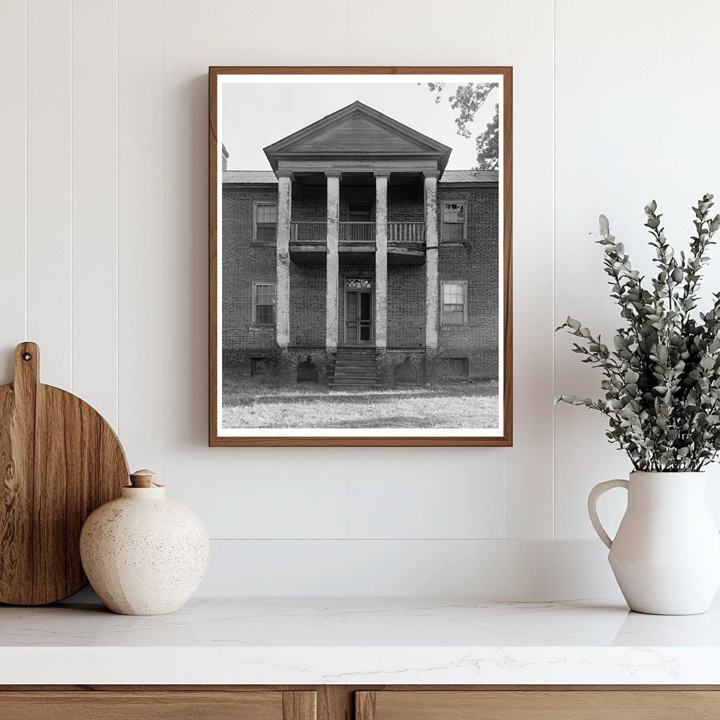 1820s Historic Home in Elmwood, NC - Vintage Photograph