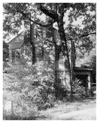 Historic 1836 Building in Mount Mourne, NC - Vintage Photo