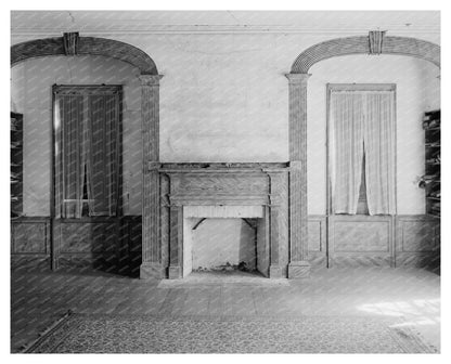 Beatties Ford Plantation, NC, 1811: Vintage Photograph