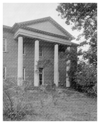 Ingleside, Lincolnton NC, Historic Photo 1817