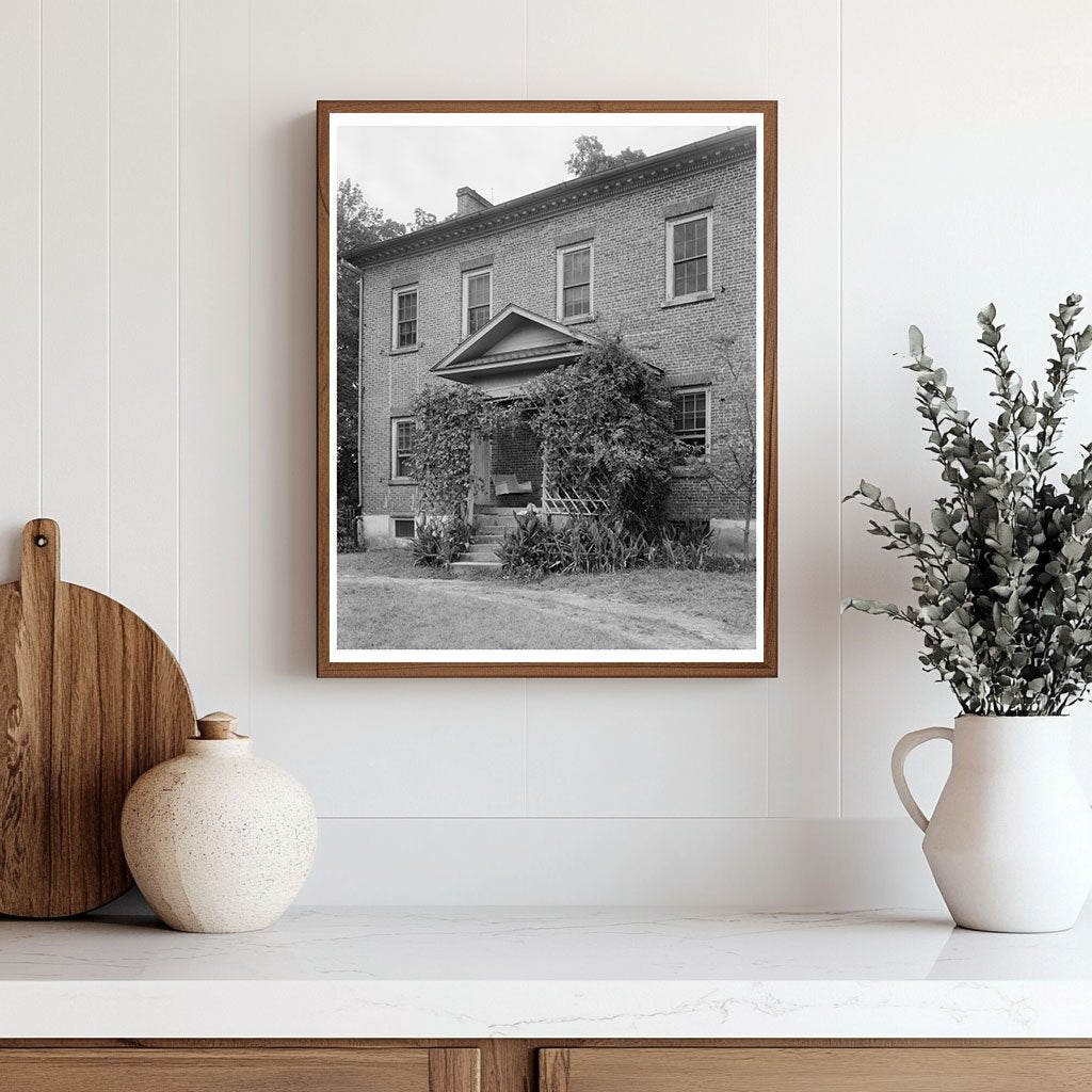 Ingleside, Lincolnton NC 1817 Vintage Photograph