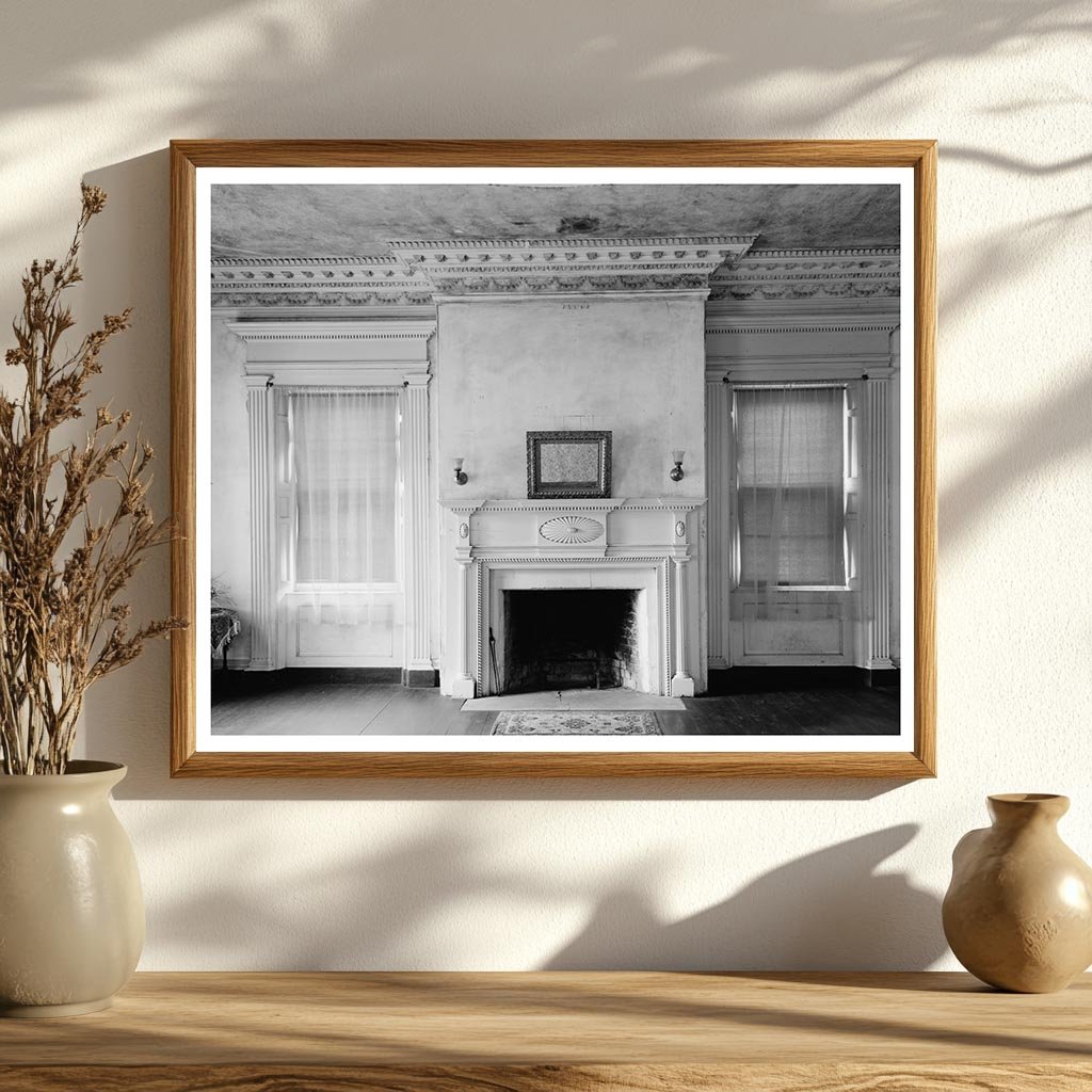 Ingleside Building, Lincolnton NC, 1817 Vintage Photo