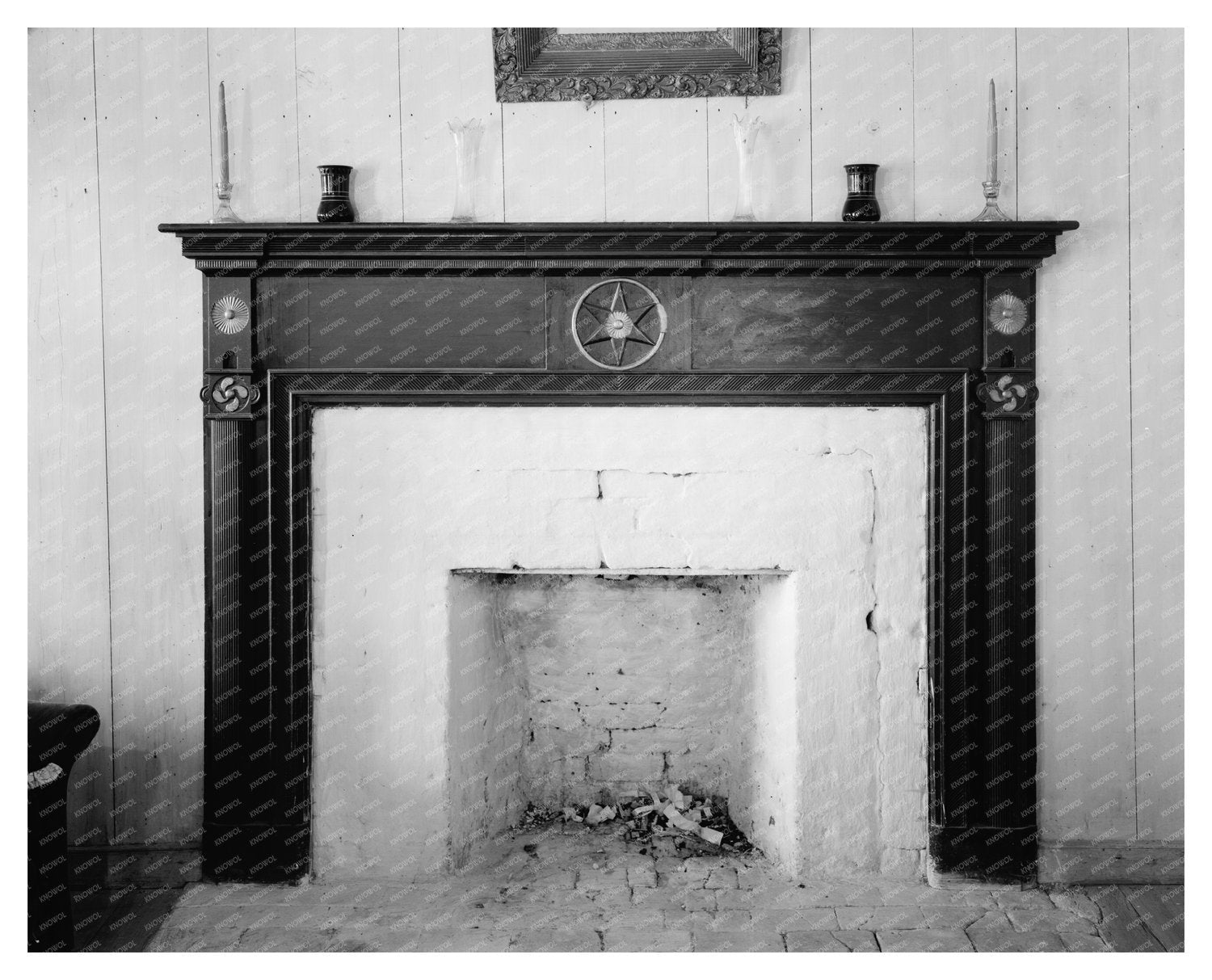 1793 Architectural Detail, Lincolnton NC - Carnegie Survey