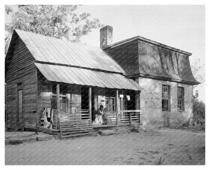 Lincoln County NC Vintage Architecture Photo 1953