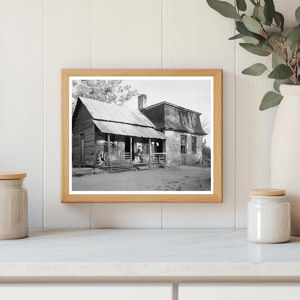 Lincoln County NC Vintage Architecture Photo 1953