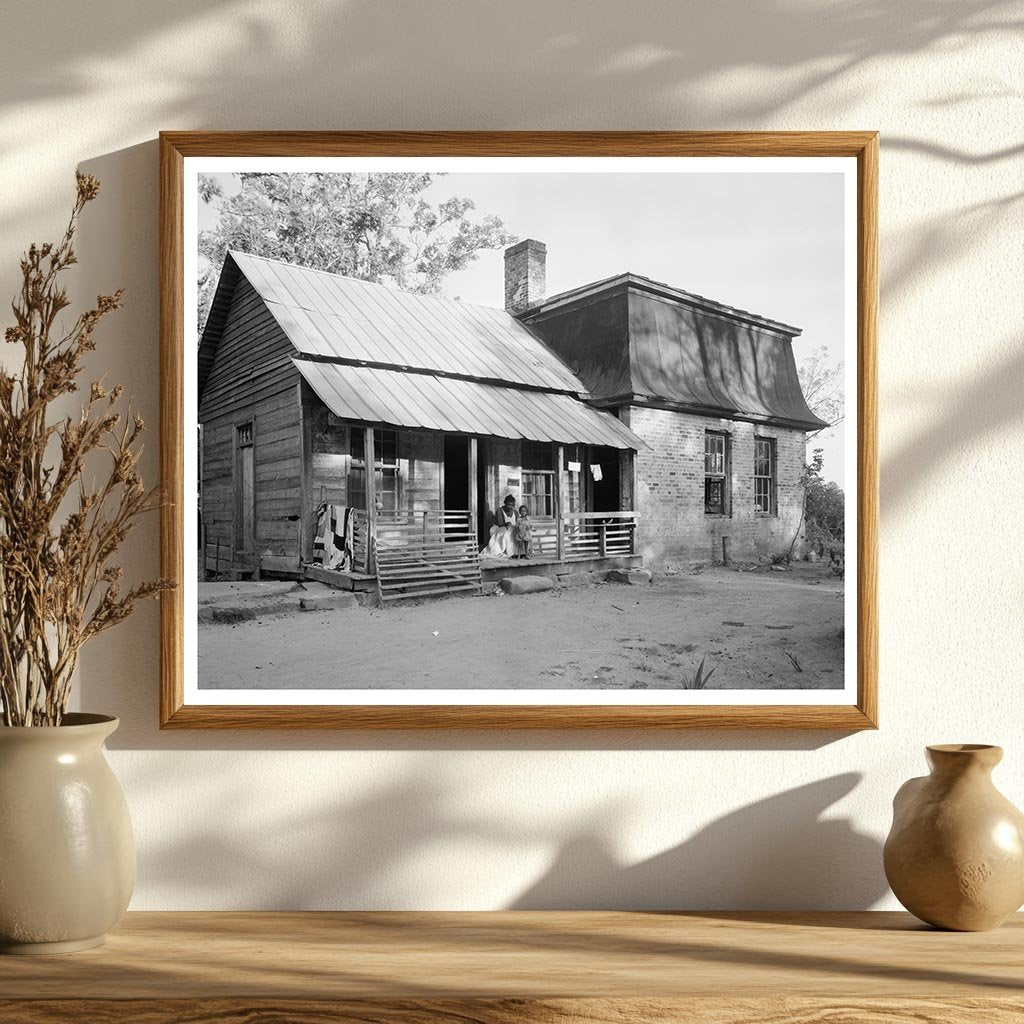 Lincoln County NC Vintage Architecture Photo 1953