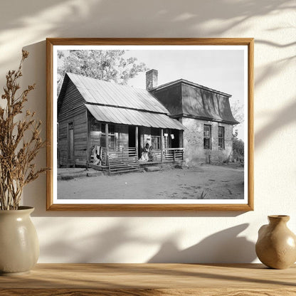 Lincoln County NC Vintage Architecture Photo 1953