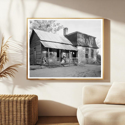 Lincoln County NC Vintage Architecture Photo 1953