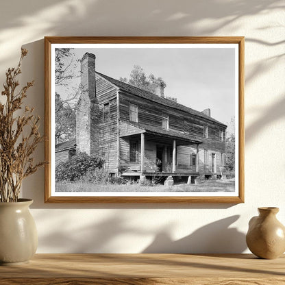 1792 Home of General Graham, Denver, NC - Vintage Photo