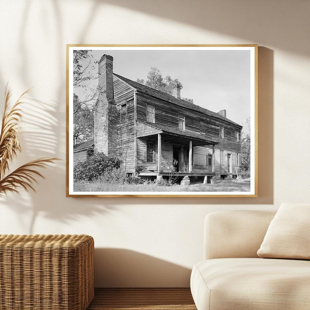 1792 Home of General Graham, Denver, NC - Vintage Photo
