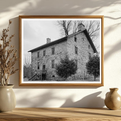 1774 Stone Building in Charlotte, NC - Historical Photo