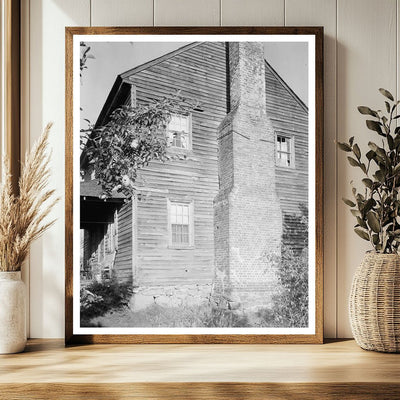 Mecklenburg County NC Vintage Architecture Photo 1953