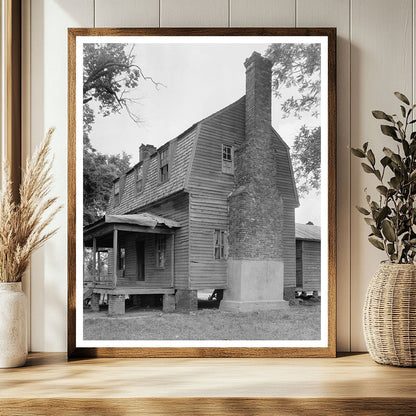 Taylors Cross Roads Farmhouse, NC 20th Century Photo