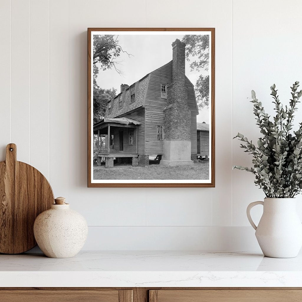 Taylors Cross Roads Farmhouse, NC 20th Century Photo