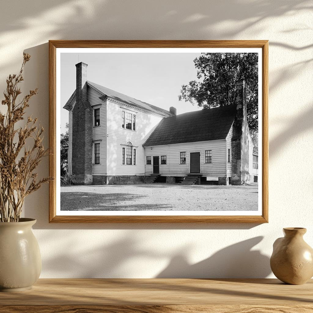 1803 Wooden House in Rocky Mount, NC - Historic Photo