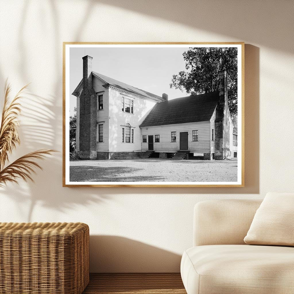 1803 Wooden House in Rocky Mount, NC - Historic Photo