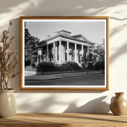Historic Dwelling in Wilmington, NC - 1859 Photograph