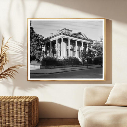 Historic Dwelling in Wilmington, NC - 1859 Photograph
