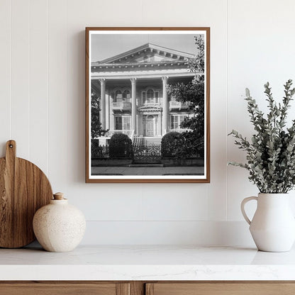 Wilmington, NC Architecture from 1859 - Vintage Photo