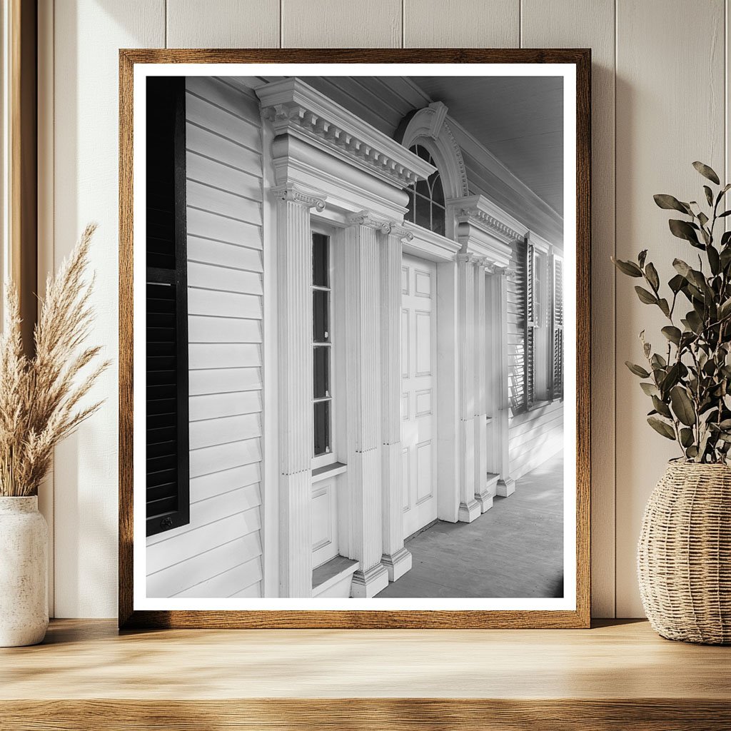 Historic Building in Wilmington, NC, 1771 - Vintage Photo