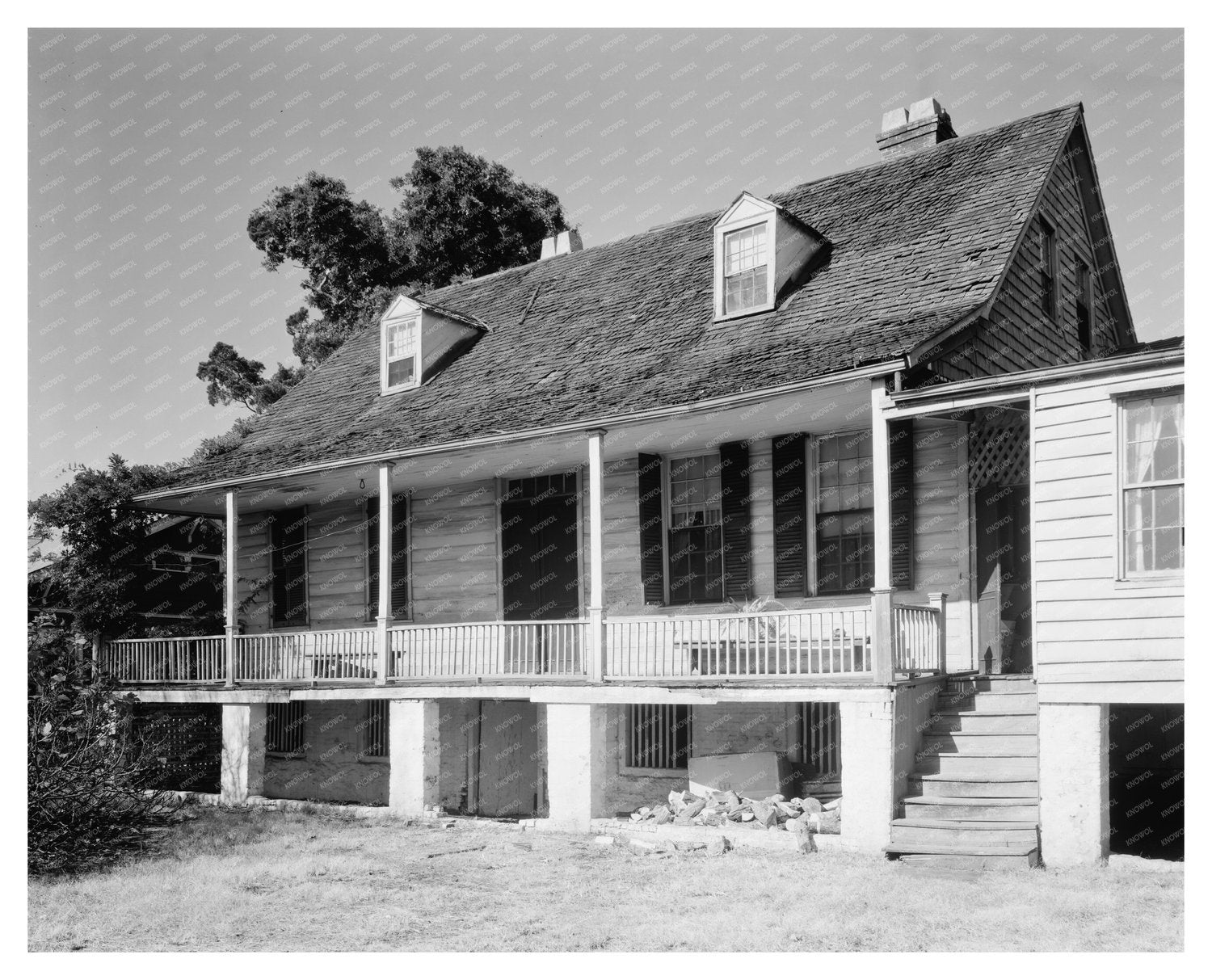 Wilmington NC Architecture 1823 Vintage Photo