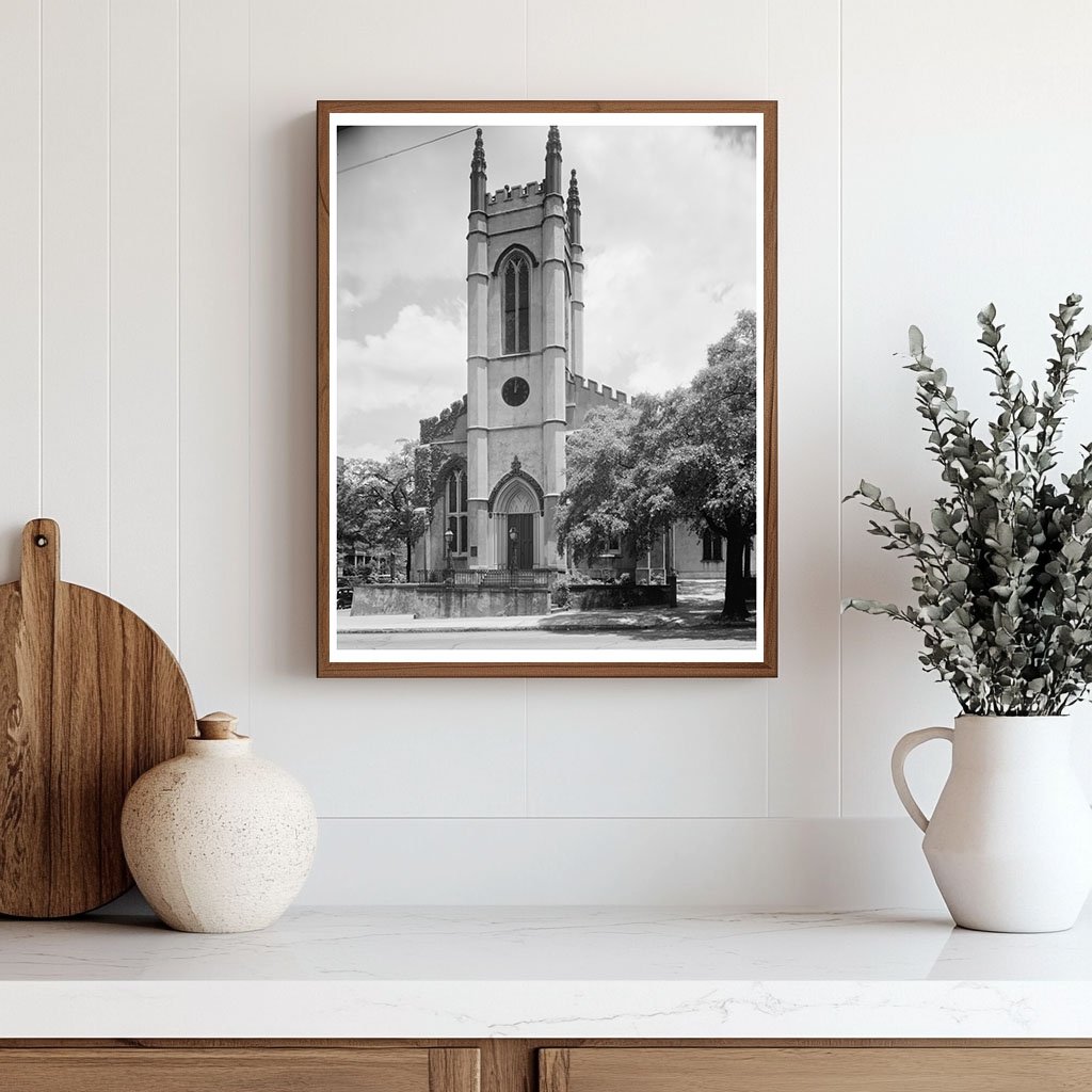 1839 Episcopal Church in Wilmington, NC - Historic Image