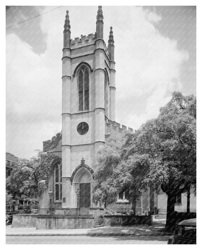 Wilmington NC Episcopal Church Photo from 1839