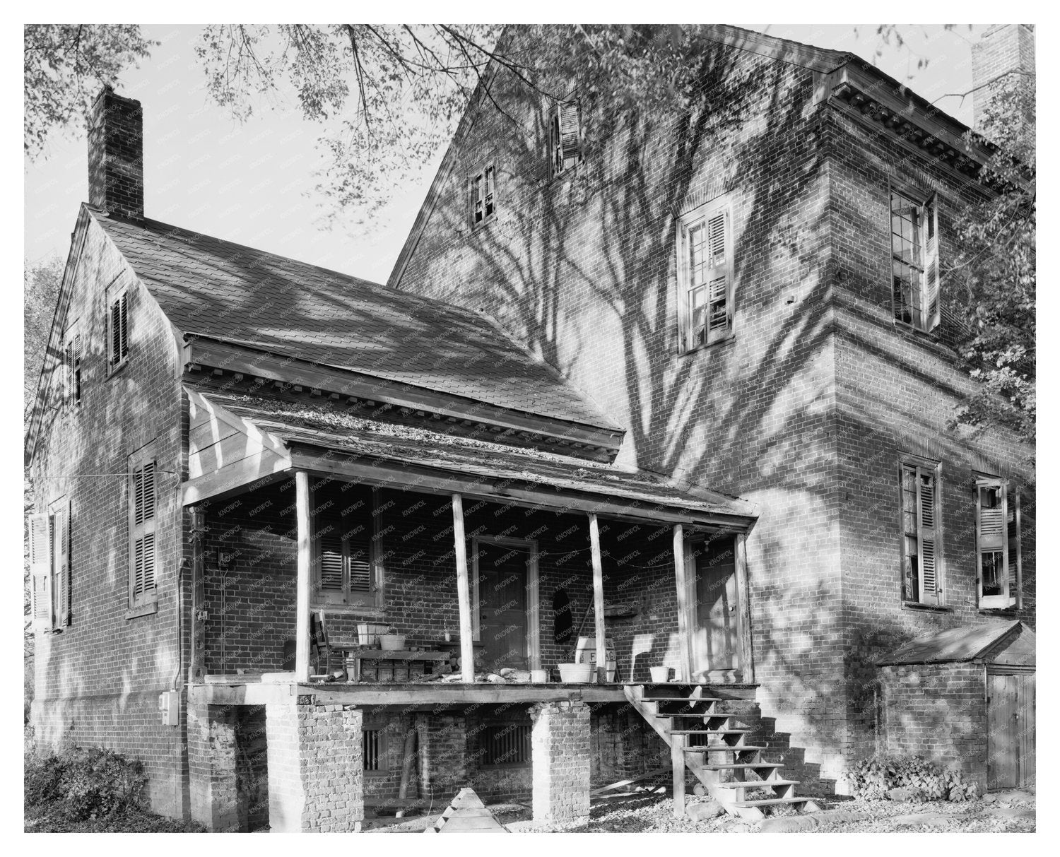 Ayr Mount, Hillsboro NC, 1792 Vintage Photograph