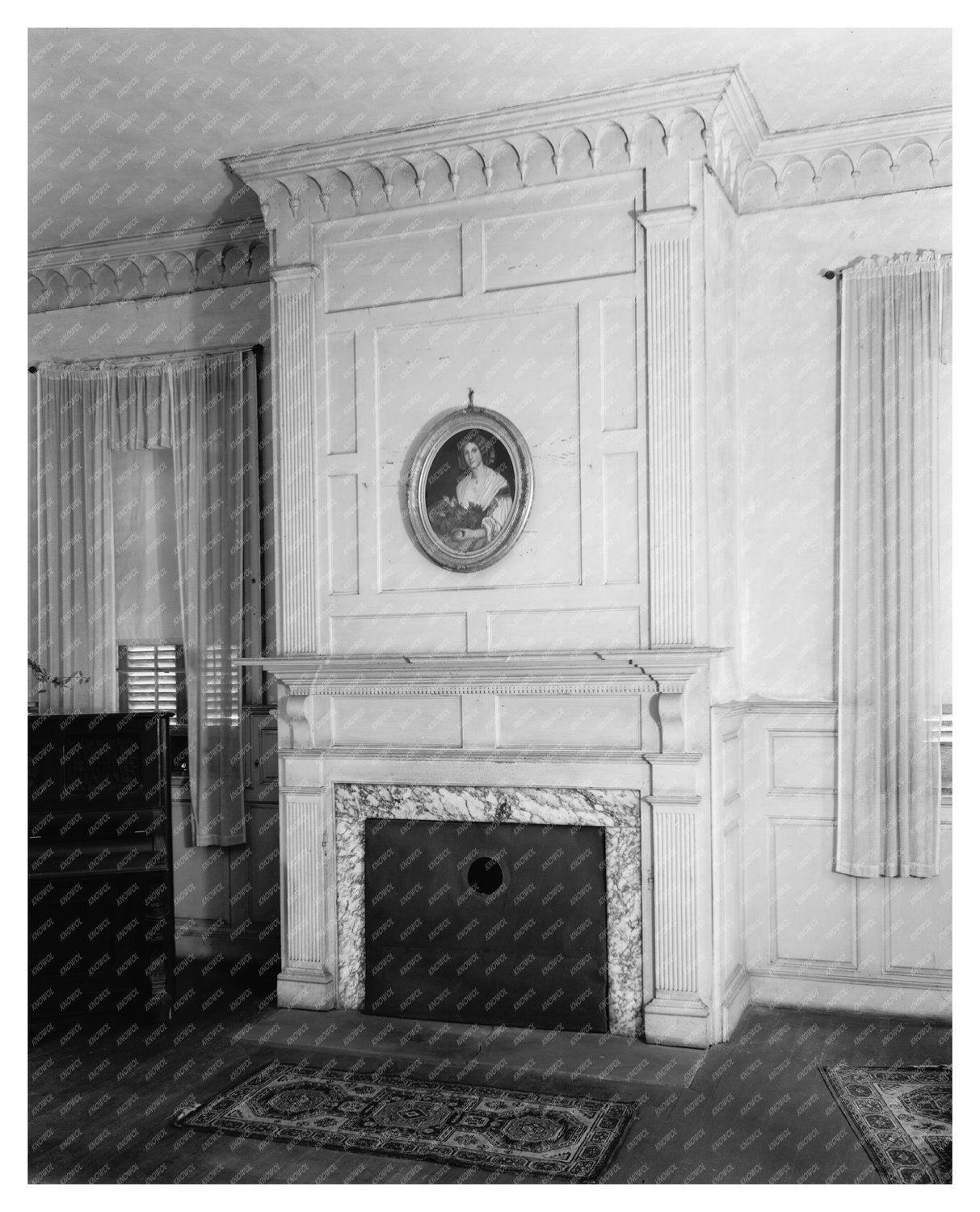 Ayr Mount, Hillsboro North Carolina, Vintage Photo 1941