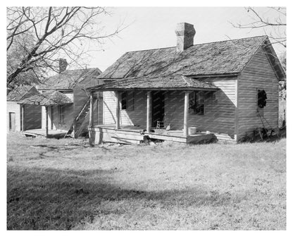 Vintage Photo of Little Hawfields, Hillsboro NC, 1953